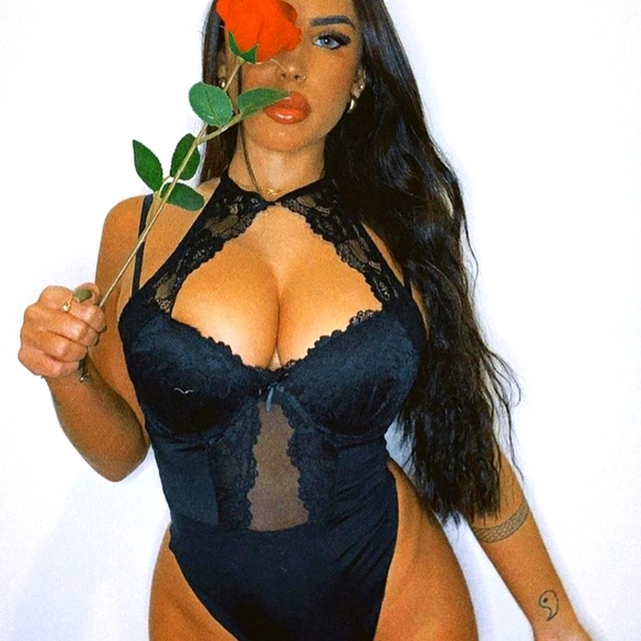 Fashion Nova Other - Teddy Lace Bodysuit